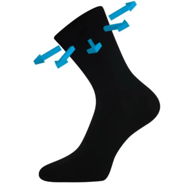 Obrazek Skarpety LONKA Drbambik czarne 3 pary