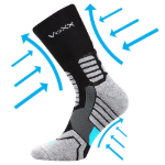 Obrazek VOXX skarpety kompresyjne Ronin czarne 1 para