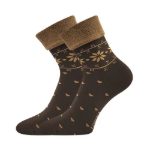 Obrazek Skarpety LONKA® Frotana caffe brown 2 pary