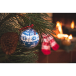 Obrazek Skarpety LONKA Elfi niebieskie 1 para