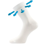 Obrazek Skarpety LONKA Drbambik białe 3 pary
