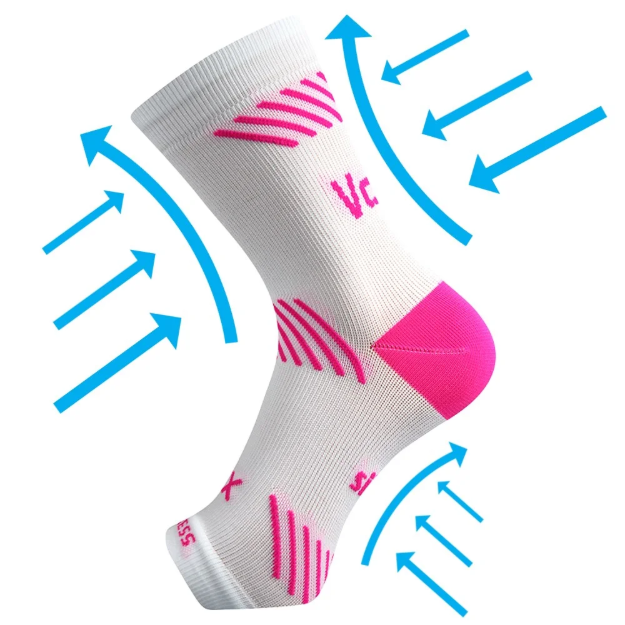 Obrazek VOXX rękaw kompresyjny Protect ankle biały 1 szt.