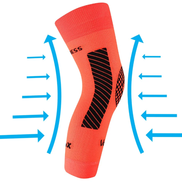 Obrazek Rękaw kompresyjny VOXX Protect knee neon orange 1 szt.