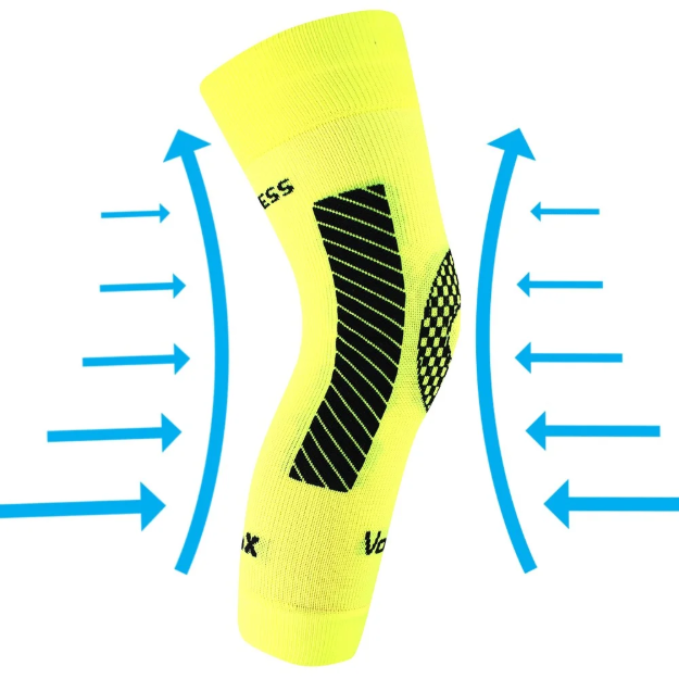 Obrazek Rękaw kompresyjny VOXX® Protect knee neon yellow 1 szt.