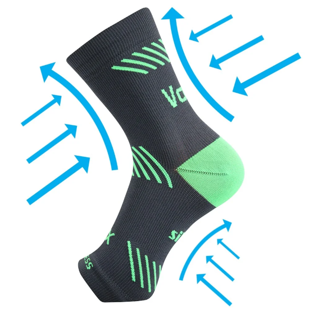 Obrazek VOXX® rękaw kompresyjny Protect ankle ciemnoszary 1 szt.