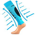 Obrazek VOXX rękaw kompresyjny Protect calf neon turkusowy 1 para