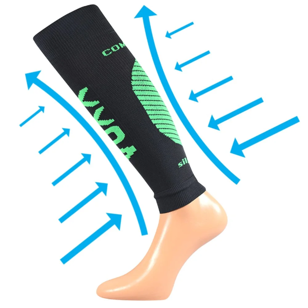 Obrazek VOXX rękaw kompresyjny Protect łydka ciemnoszary 1 para