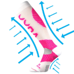 Obrazek Podkolanówki uciskowe VOXX Protect białe 1 para