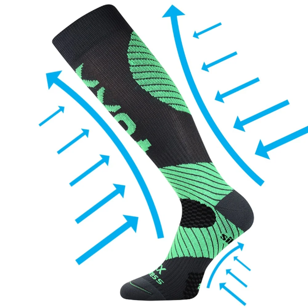 Obrazek VOXX Protect skarpety uciskowe ciemnoszare 1 para