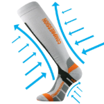 Obrazek VOXX Signal skarpety kompresyjne jasnoszare 1 para