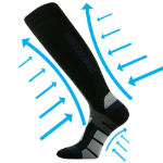 Obrazek VOXX Signal skarpety kompresyjne czarno-niebieskie 1 para