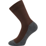 Obrazek BOMA Skarpetki do spania brązowe 1 para