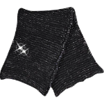 Obrazek Szalik VOXX Vivaro czarny/srebrny 1 szt.