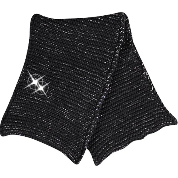 Obrazek Szalik VOXX Vivaro czarny/srebrny 1 szt.