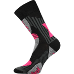 Obrazek Skarpetki VOXX Vision czarny-magenta 1 para