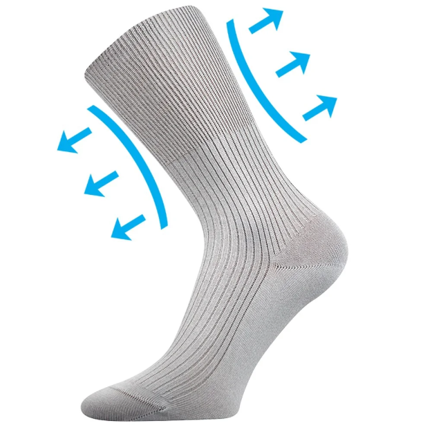 Obrazek Skarpety LONKA Zdravan jasnoszare 3 pary