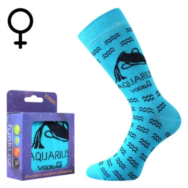 Obrazek BOMA Zodiac Socks Aquarius 1 para