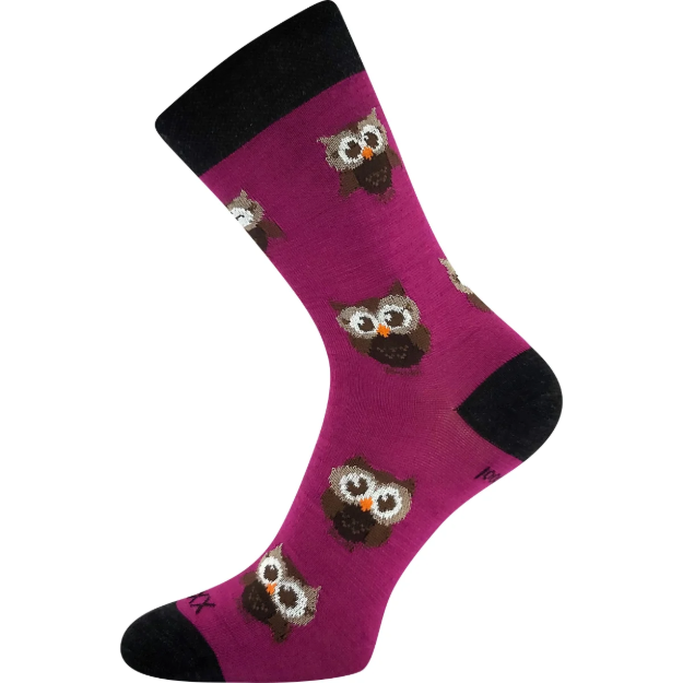 Obrazek Skarpety VOXX® Bubo fuxia 1 para