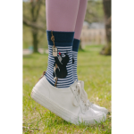 Obrazek Skarpetki BOMA Mole anchor-blue 1 para