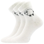 Obrazek Skarpety BOMA Sheepskin cream 3 pary