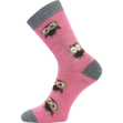 Obrazek VOXX Skarpetki Owl różowe 1 para