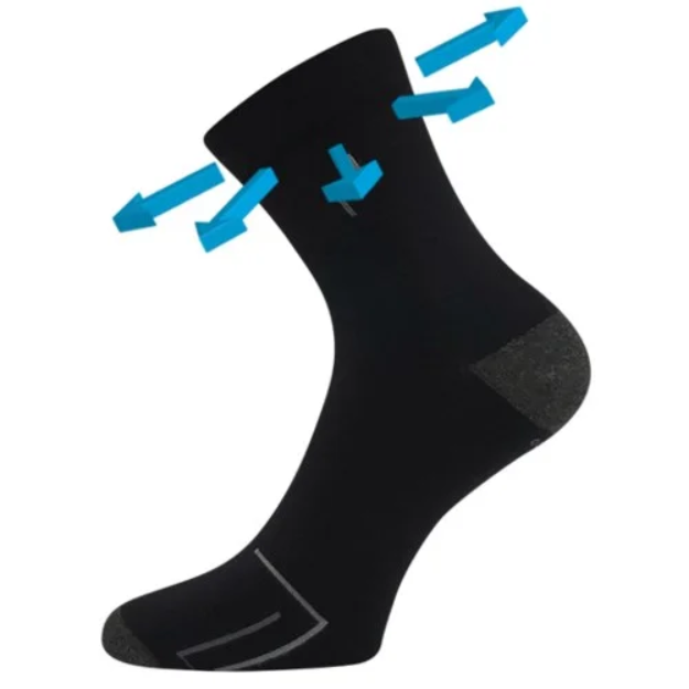 Obrazek Skarpety LONKA® Broger 01 czarne 3 pary