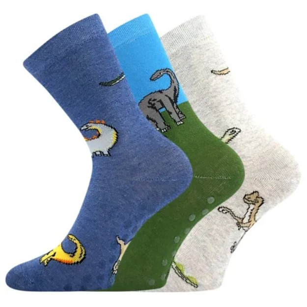 Obrazek Skarpetki BOMA® Filip 07 ABS mix A - chłopięce 3 pary