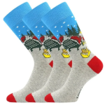 Obrazek Skarpety LONKA® Damer santa 3 pary