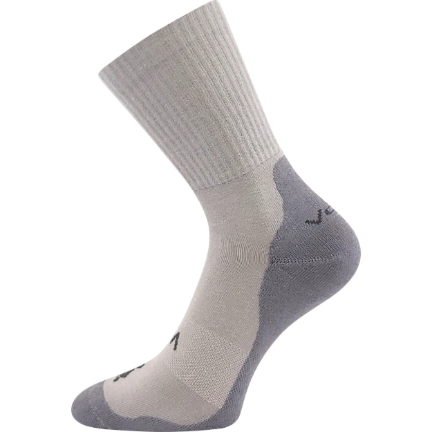 Obrazek VOXX® Barefootan skarpetki frotte jasnoszare 3 pary