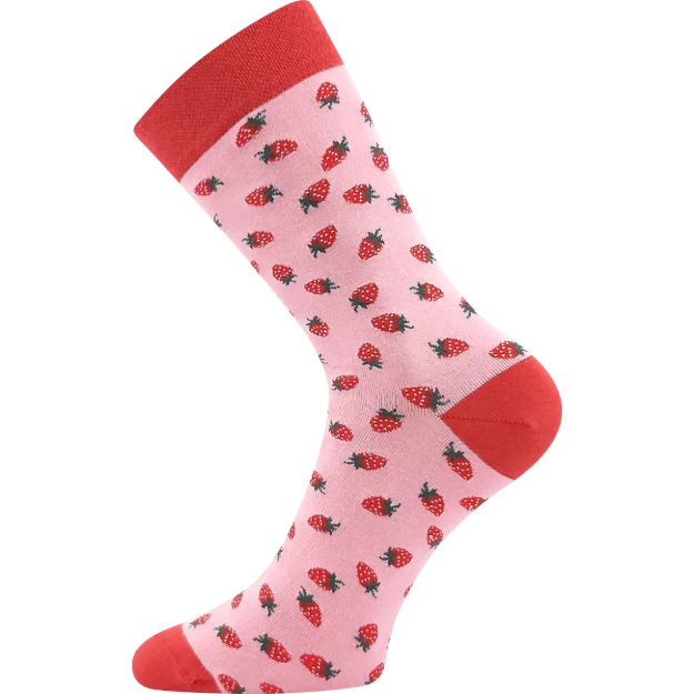 Obrazek Skarpetki LONKA® Devive truskawki 3 pary