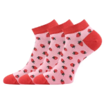 Obrazek Skarpetki LONKA® Dewow truskawki 3 pary