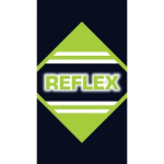 Obrazek Skarpety VOXX® Reflexon czarne/turkusowe 1 para