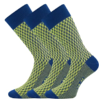 Obrazek LONKA Skarpety męskie ZERRYK z bawełną NIEBIESKIE (3 pary)