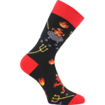 Obrazek Skarpety unisex LONKA TREPIFAJXL z wizerunkami diabłów (3 pary)