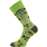 Obrazek VOXX Skarpetki wędkarskie LOVIX 02 frotte z wizerunkiem RYBY 01 (3 pary)