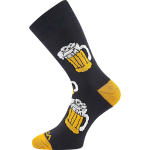 Obrazek Skarpety piwne VOXX PIVoXX FROTÉ z wizerunkiem kufli piwa (3 pary)