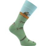 Obrazek VOXX Skarpetki wędkarskie LOVIX 02 z motywami wędkarskimi FISHERMEN (3 pary)