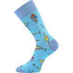 Obrazek VOXX Skarpetki wędkarskie LOVIX 02 z motywami wędkarskimi (3 pary)