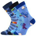 Obrazek BOMA Skarpetki dziecięce KAITO z obrazkami CHLAPECKÉ mix C (3 pary)