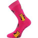 Obrazek BOMA Dziecięce skarpetki frotte SIBIR 08 ABS z obrazkami GIRLS (3 pary)