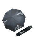 Obrazek DOPPLER Mini Fiber London - damski parasol składany czarny