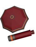 Obrazek DOPPLER Fiber Mini Style - damski parasol składany bordowy