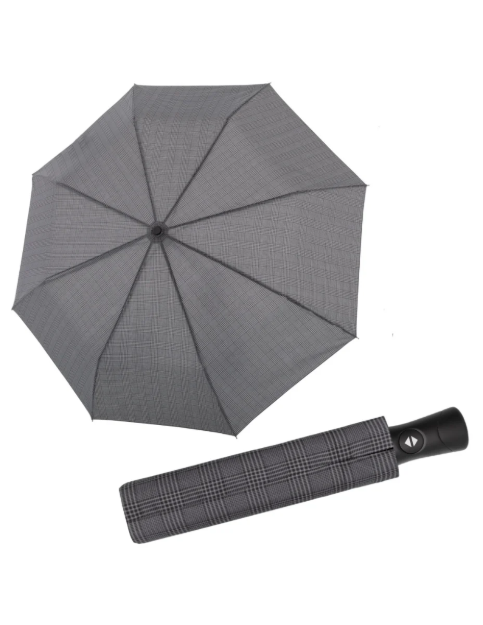 Obrazek DOPPLER Fiber SUPERSTRONG - Męski w pełni automatyczny wzmocniony parasol kratkę