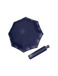 Obrazek DOPPLER Fiber Magic AFTERGLOW - w pełni automatyczny parasol damski niebieski