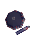 Obrazek DOPPLER Fiber Magic STYLE - w pełni automatyczny parasol damski niebieski