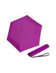 Obrazek KNIRPS US.050 BERRY - lekki damski składany płaski parasol różowy