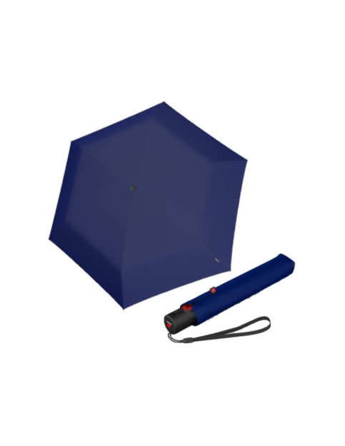 Obrazek KNIRPS U.200 NAVY - elegancki damski w pełni automatyczny parasol kolorze niebieskim