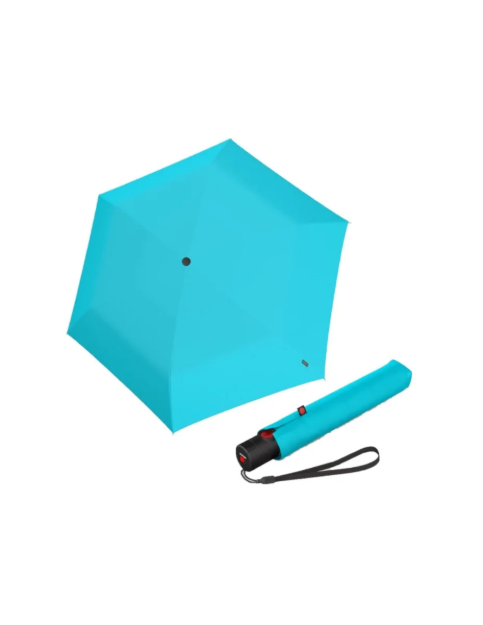 Obrazek KNIRPS U.200 AQUA - elegancki damski w pełni automatyczny parasol kolorze niebieskim
