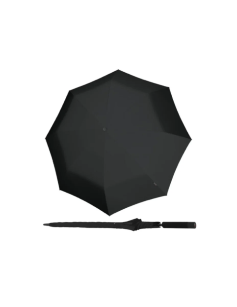 Obrazek KNIRPS U.900 XXL BLACK - ultralekki parasol pod goleń czarny
