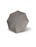 Obrazek KNIRPS T.760 DOT ART TAUPE - elegancki parasol do golenia w kolorze beżowym